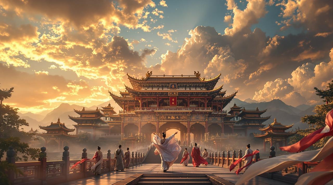 黑脸不打烊 - 某古装大剧首支预告片发布，服化道精美引发期待